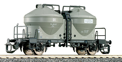 Cement storage bin car Zkz<br /><a href='images/pictures/Tillig/14457.jpg' target='_blank'>Full size image</a>